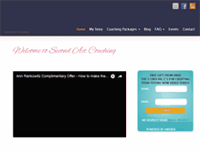 Tablet Screenshot of mysecondactcoach.com